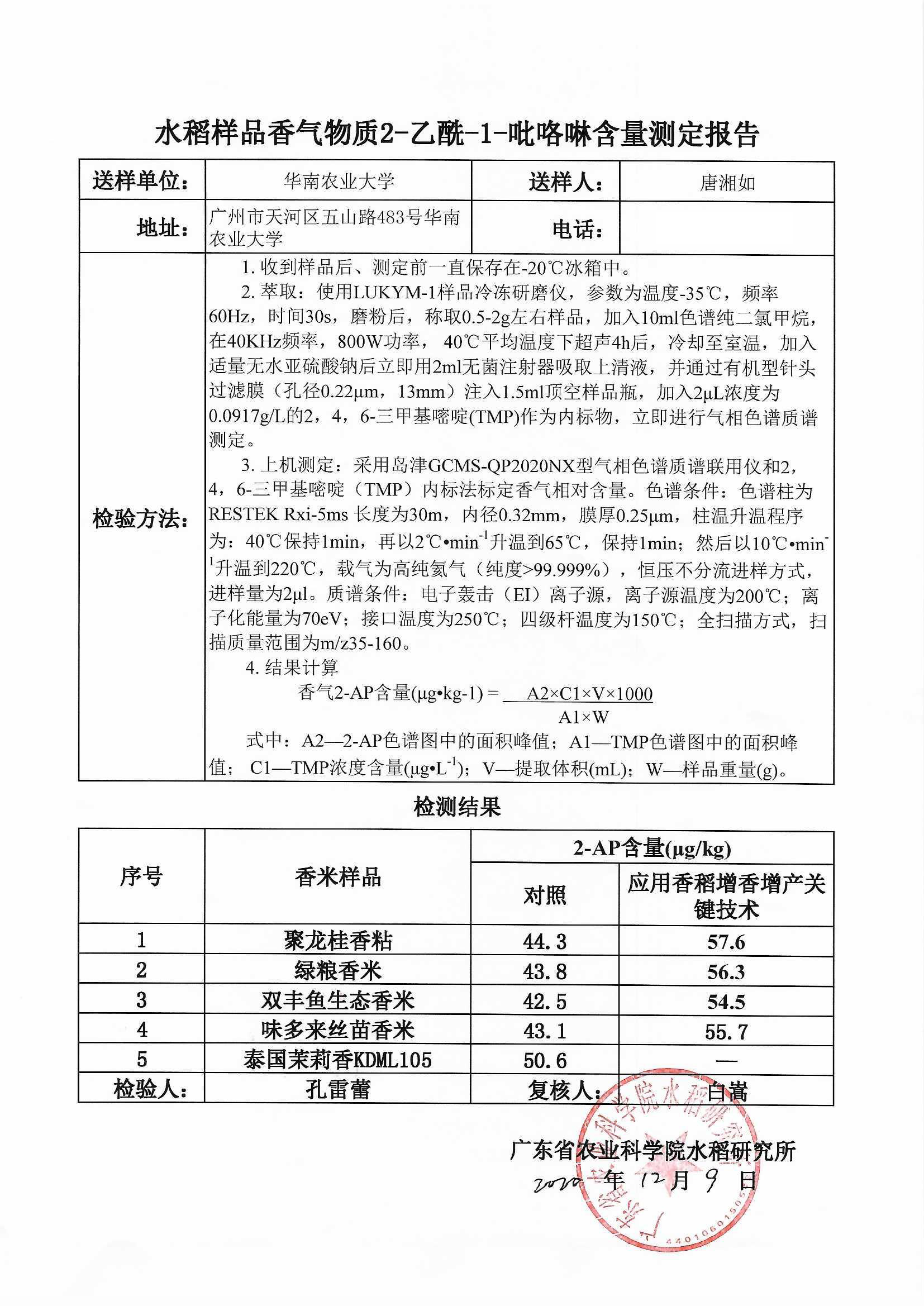 优质香米与功能米